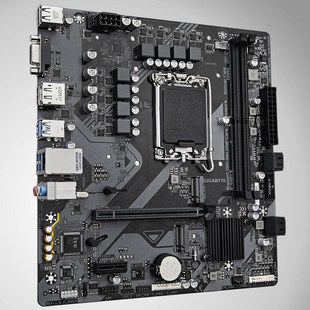 Motherboard Gigabyte B760M E Chipset Intel B760, LGA1700, Micro ATX - Achorao