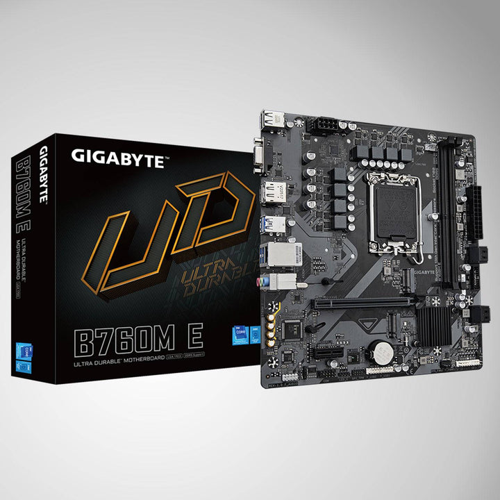 Motherboard Gigabyte B760M E Chipset Intel B760, LGA1700, Micro ATX - Achorao