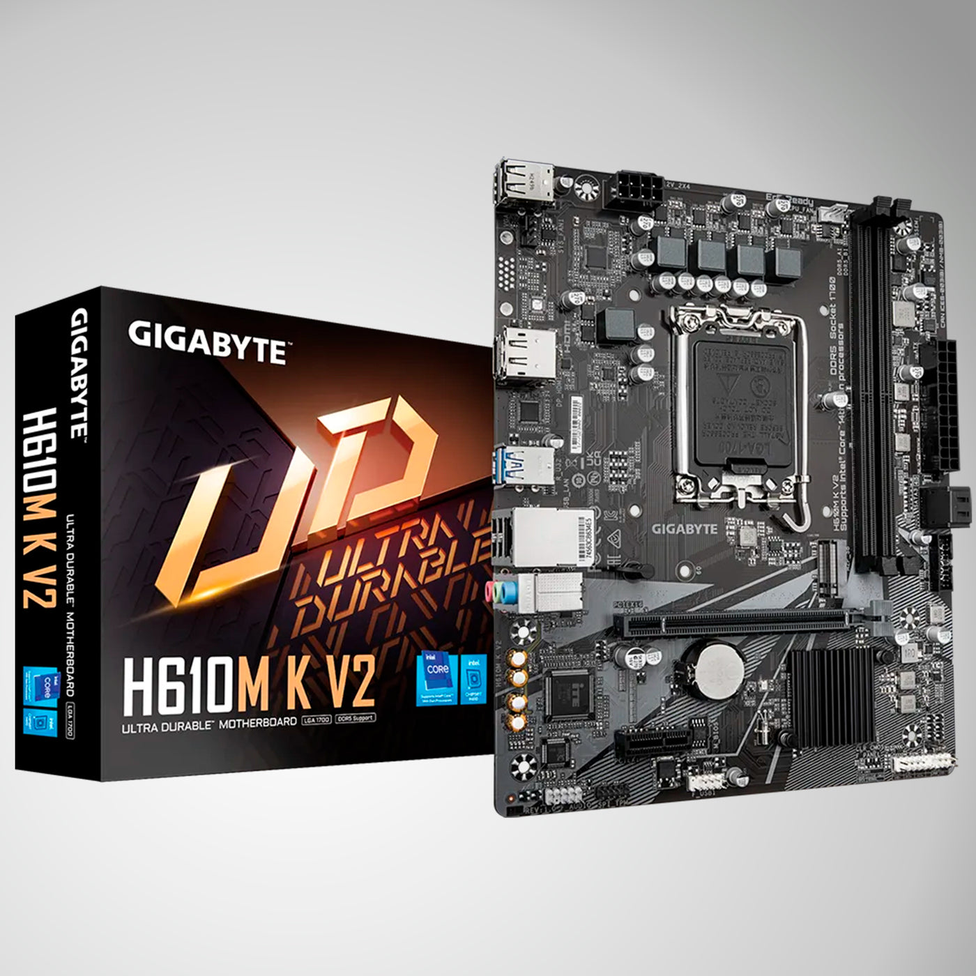 Motherboard Gigabyte H610M K V2, Chipset Intel H610, LGA1700, Micro ATX - Achorao