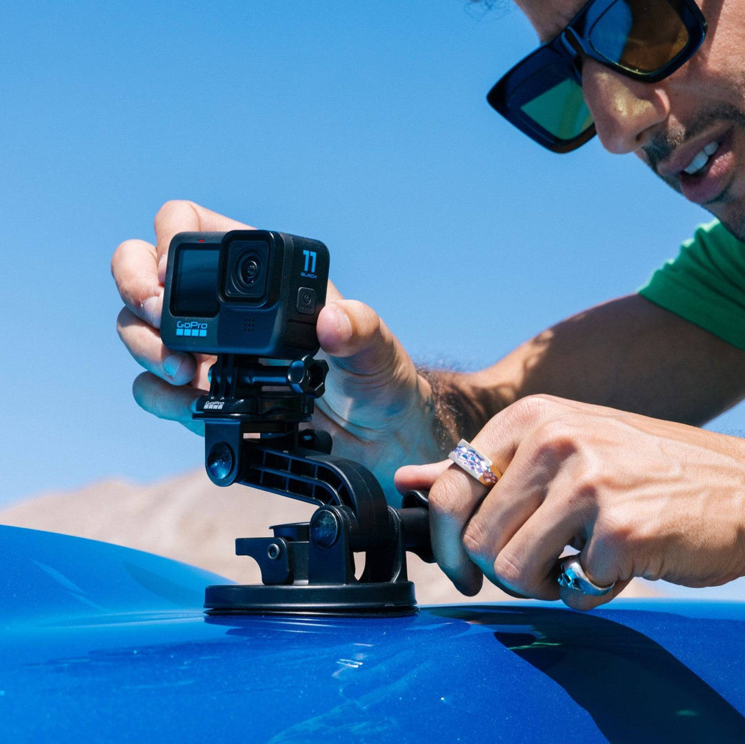 Soporte tipo Ventosa para automóviles, barcos, motocicletas - Accesorio oficial de GoPro - Achorao