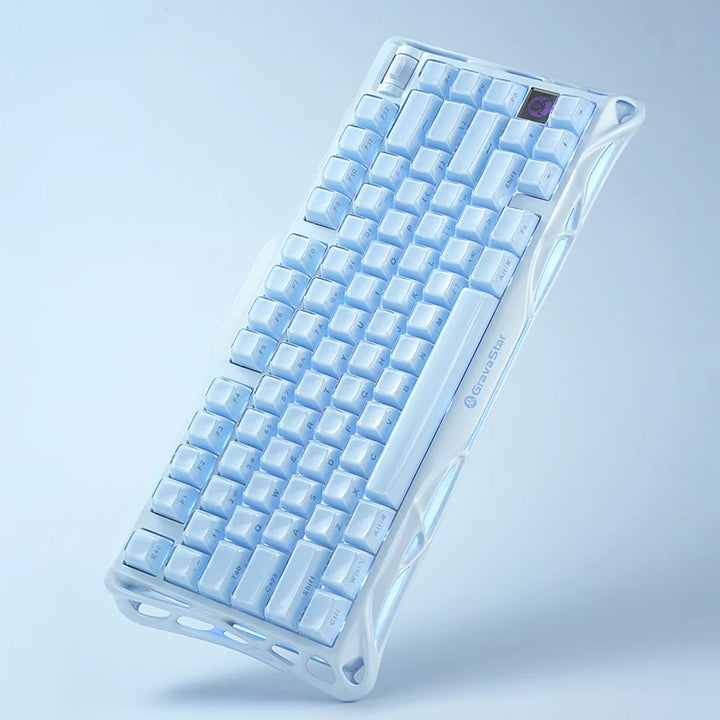 Teclado mecánico gamer Gravastar Mercury K1, inalámbrico, layout inglés - Achorao