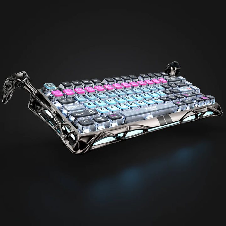 Teclado mecánico Gamer GravaStar MERCURY V75 PRO HE Cableado Ingles- Hall Effect Switch - Achorao