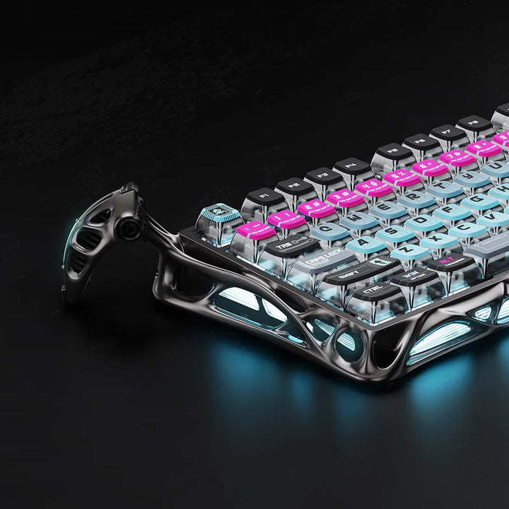 Teclado mecánico Gamer GravaStar MERCURY V75 PRO HE Cableado Ingles- Hall Effect Switch - Achorao