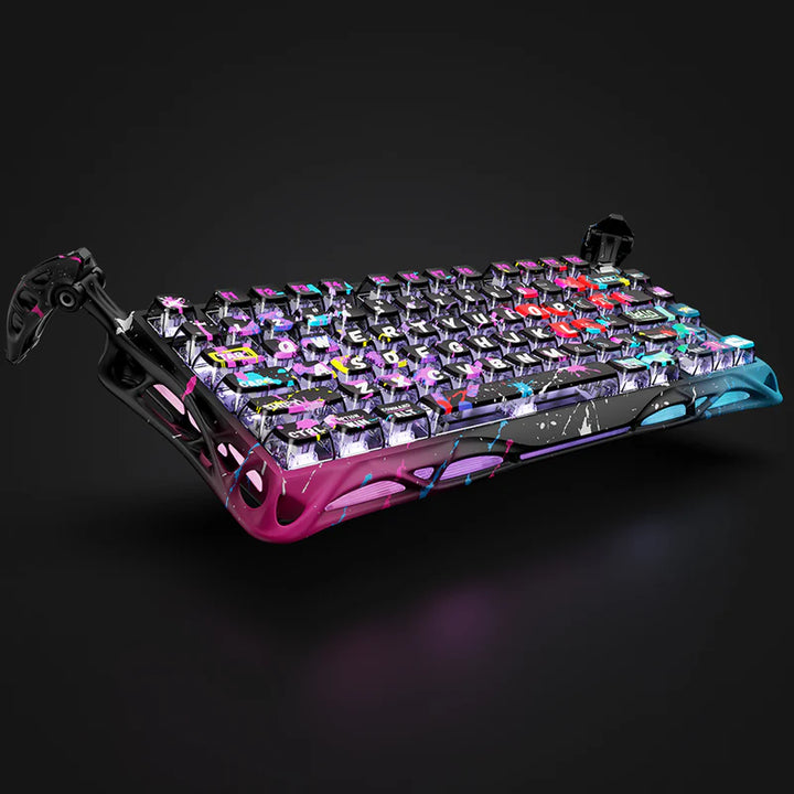 Teclado mecánico Gamer GravaStar MERCURY V75 PRO HE Cableado Ingles- Hall Effect Switch - Achorao