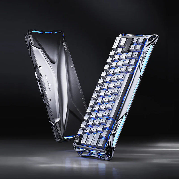 Teclado mecánico gamer GravaStar MERCURY V60 PRO HE Ingles - Achorao