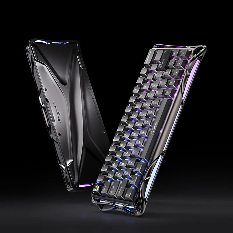 Teclado mecánico gamer GravaStar MERCURY V60 PRO HE Ingles - Achorao