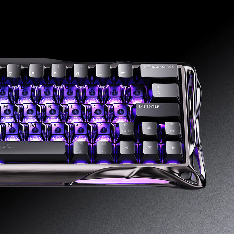 Teclado mecánico gamer GravaStar MERCURY V60 PRO HE Ingles - Achorao