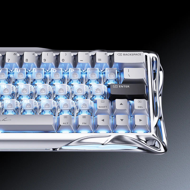 Teclado mecánico gamer GravaStar MERCURY V60 PRO HE Ingles - Achorao