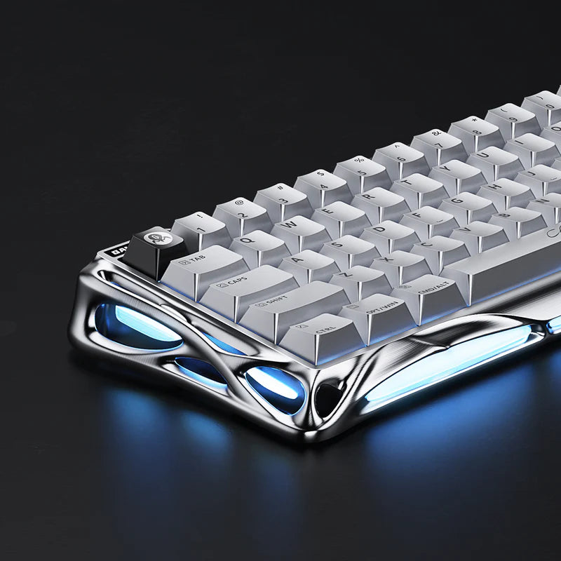 Teclado mecánico gamer GravaStar MERCURY V60 PRO HE Ingles - Achorao