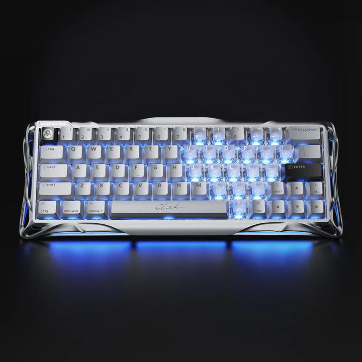 Teclado mecánico gamer GravaStar MERCURY V60 PRO HE Ingles - Achorao