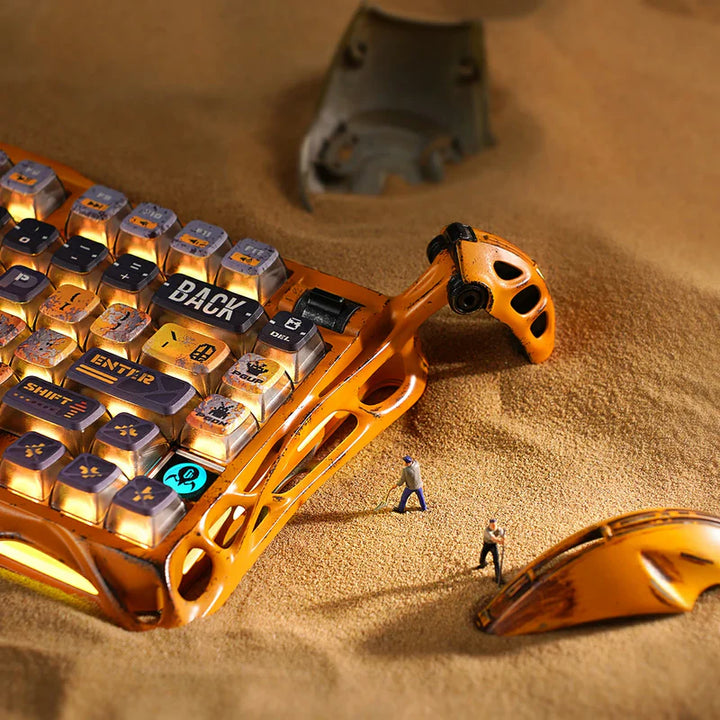 Teclado mecánico gamer Gravastar Mercury K1 Pro, inalámbrico - Achorao