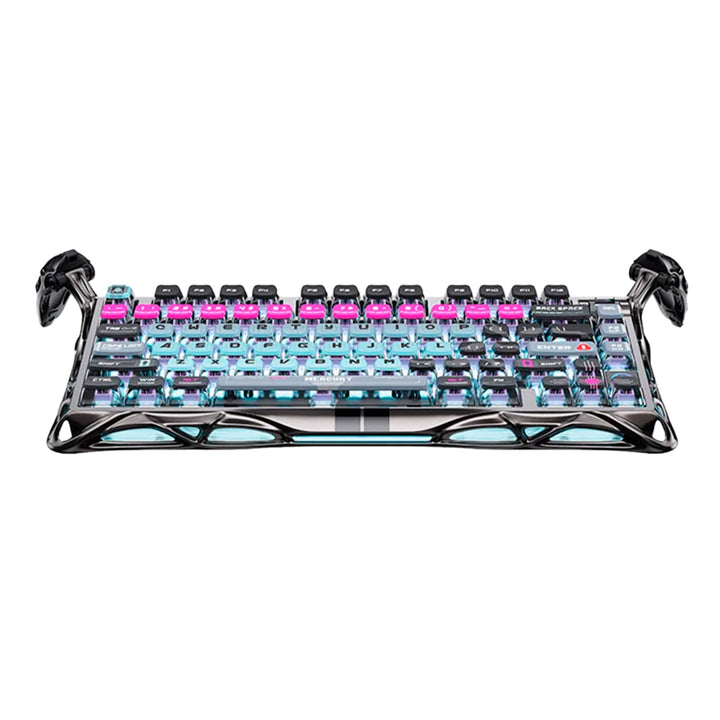 Teclado mecánico gamer GravaStar MERCURY V75 PRO HE Cableado Ingles UFO MAGNETIC SWITCH