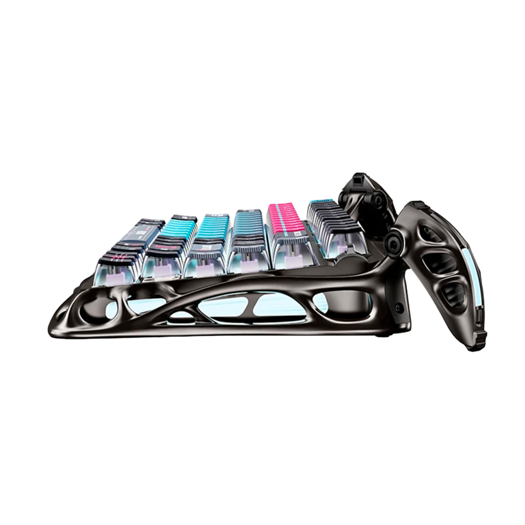 Teclado mecánico gamer GravaStar MERCURY V75 PRO HE Cableado Ingles UFO MAGNETIC SWITCH