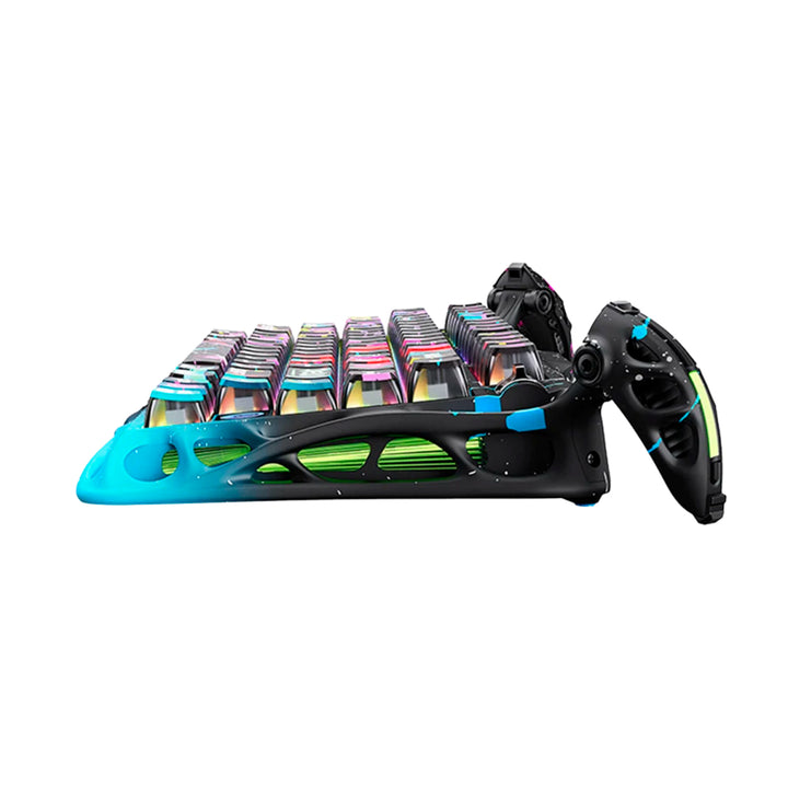 Teclado mecánico gamer GravaStar MERCURY V75 PRO HE Cableado Ingles UFO MAGNETIC SWITCH