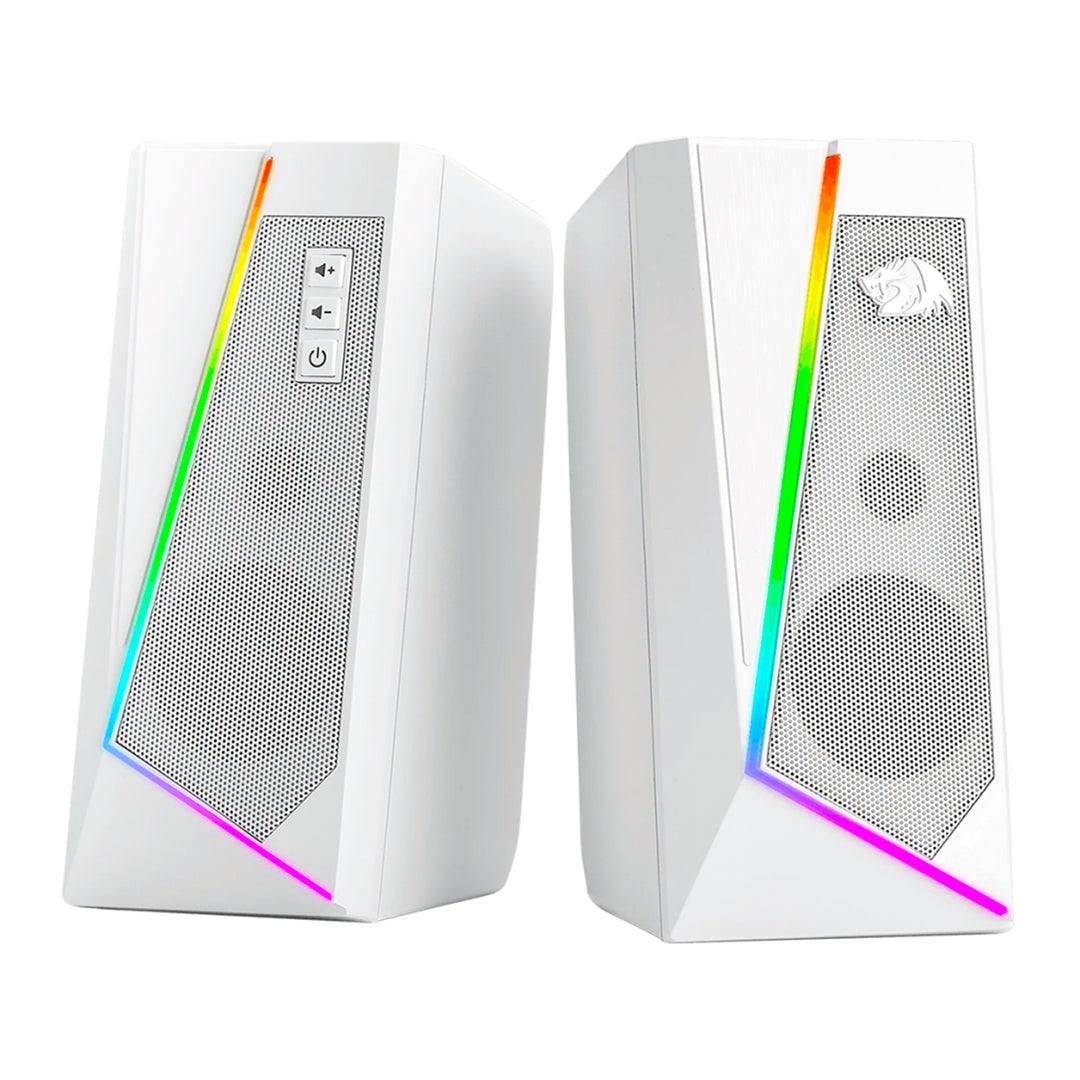 Parlantes gamer Redragon Anvil GS520 RGB estéreo 2.0 - Achorao