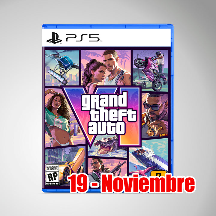 Grand Theft Auto VI (GTA 6) PS5 – Edición Estándar, LATAM | Preventa