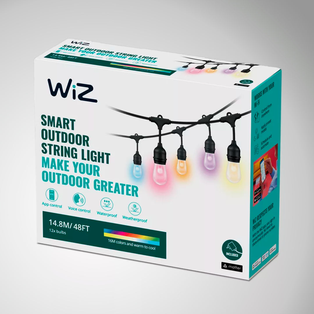 Guirnalda de luces WiZ de 14,7 m, tipo C (UE) - Achorao