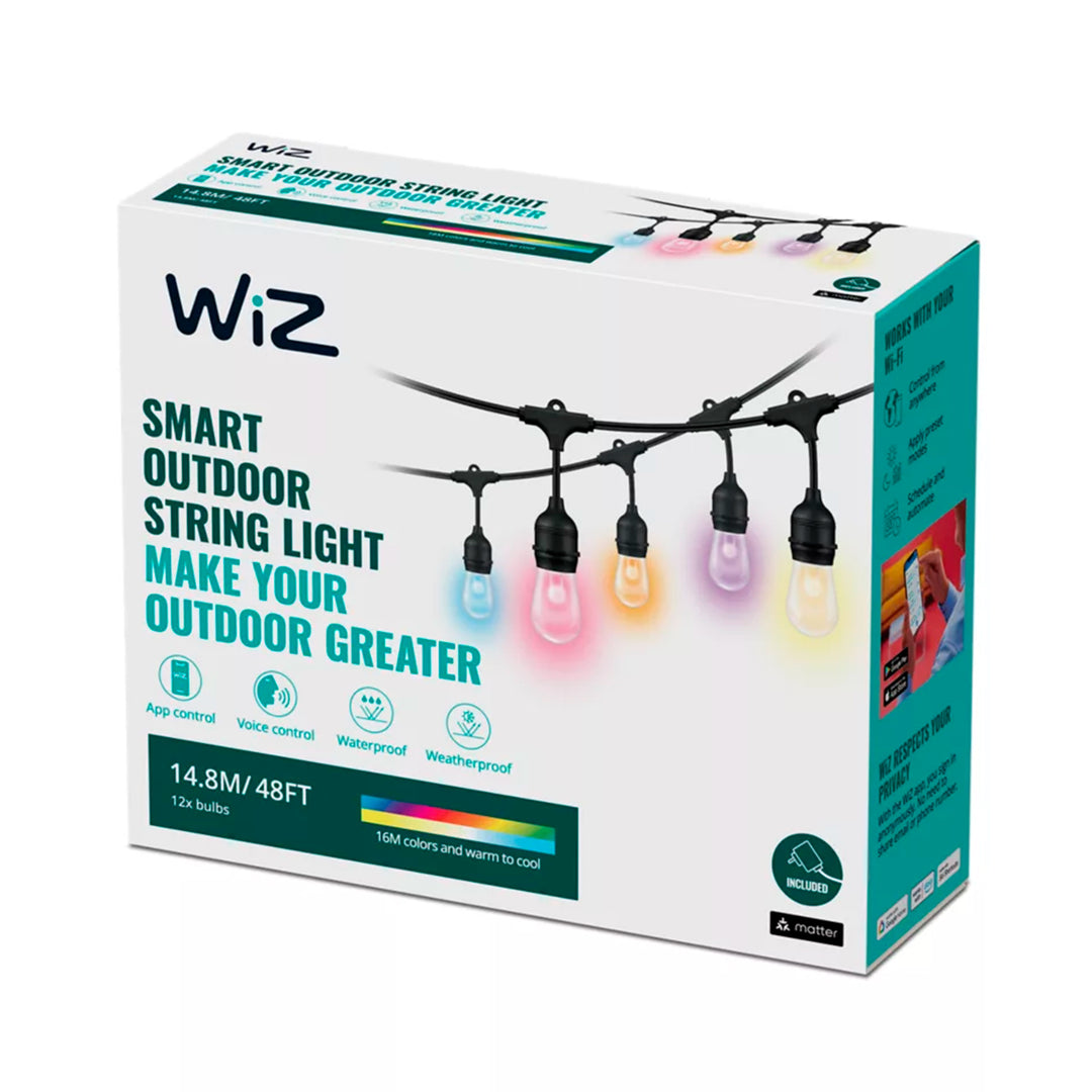 Guirnalda de luces WiZ de 14,7 m, tipo C (UE) - Achorao