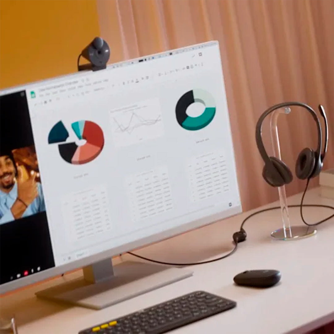 Audífonos con micrófono Logitech H390 USB-C - Achorao