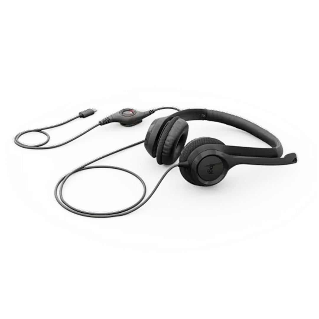 Audífonos con micrófono Logitech H390 USB-C - Achorao