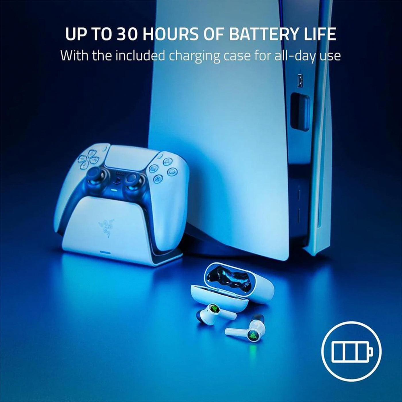 Audifono Razer Hammerhead Hyperspeed Wireless USB C Versión PS5 - Achorao