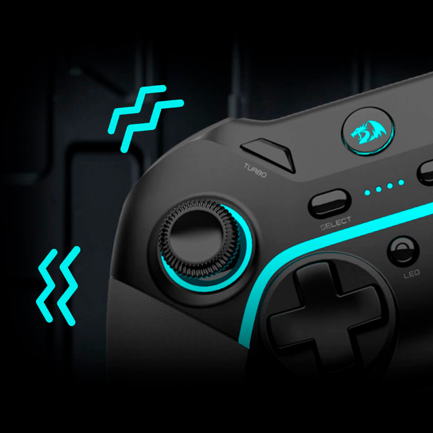 Gamepad Redragon Harrow Pro Wireless G808Pro - Achorao