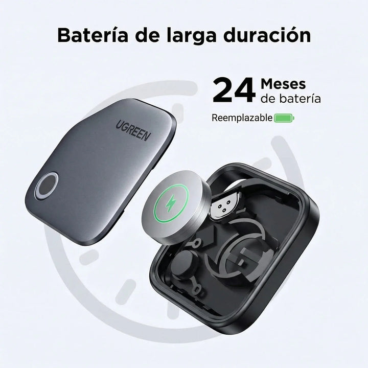 Rastreador inteligente Bluetooth UGREEN Finetrack con soporte para Samsung SmartThings CM829
