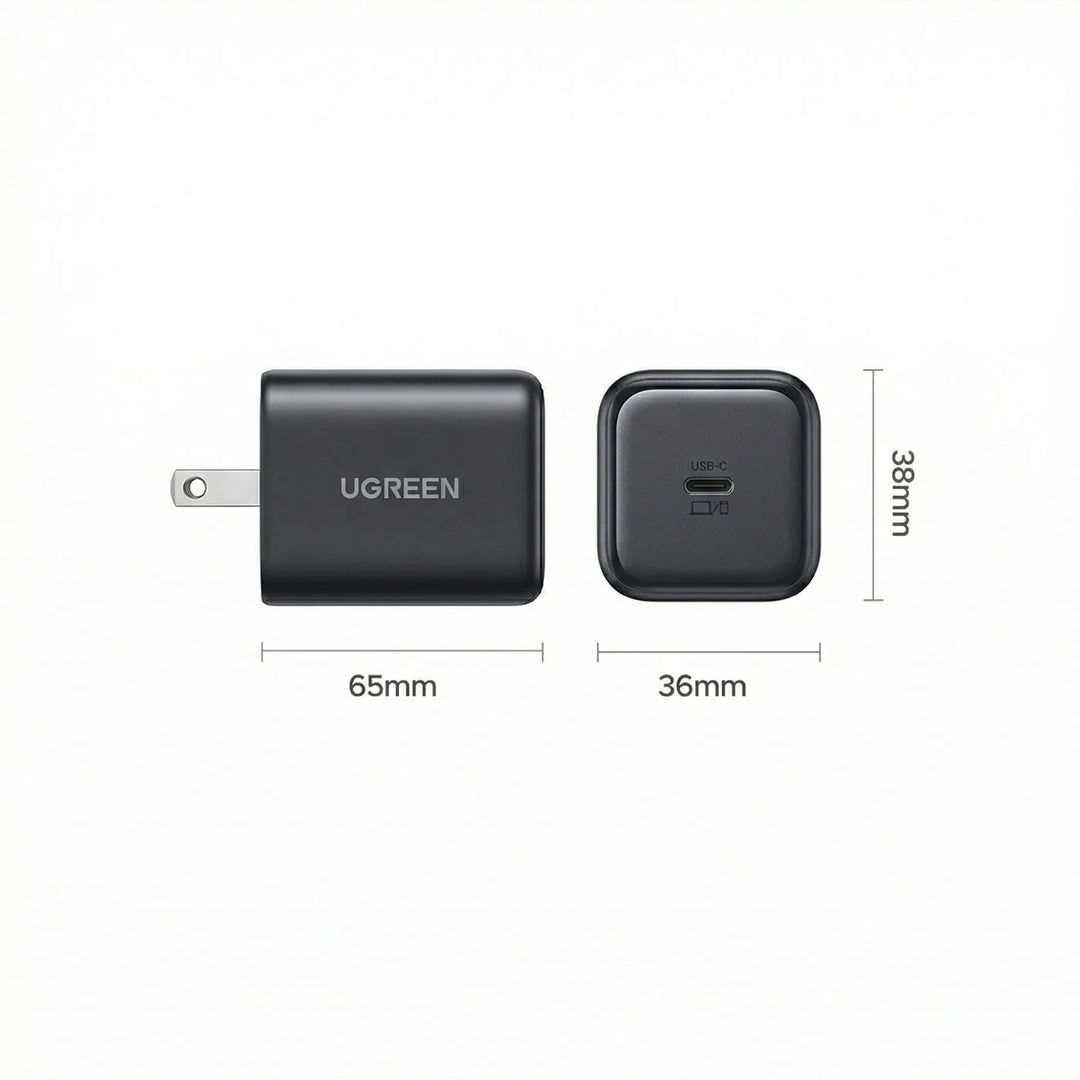 Cargador de carga rápida UGREEN 45W USB-C GaN Fast Charger US 65050B X524