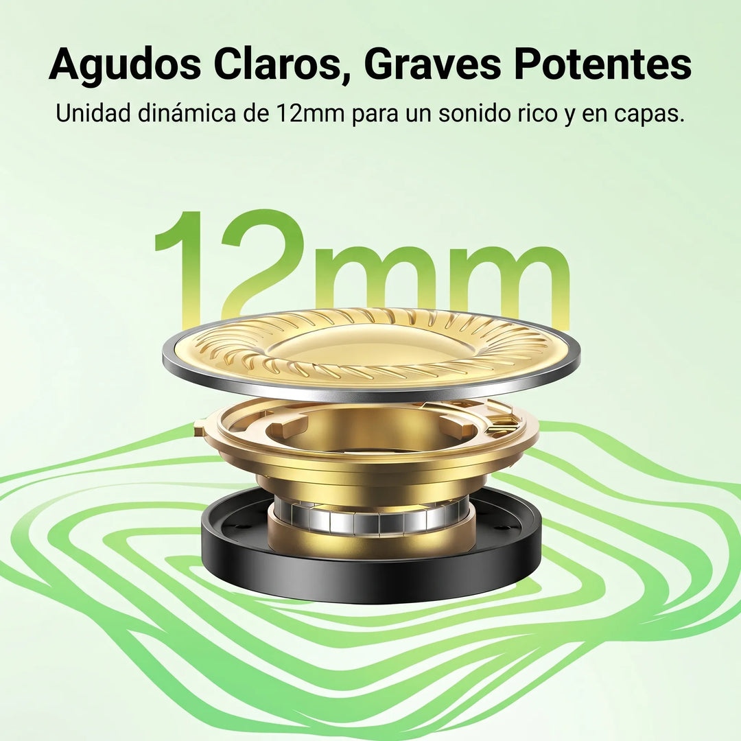 Audífonos inalámbricos UGREEN HiTune P3 con cancelación de ruido, True Wireless Earbuds WS207 White