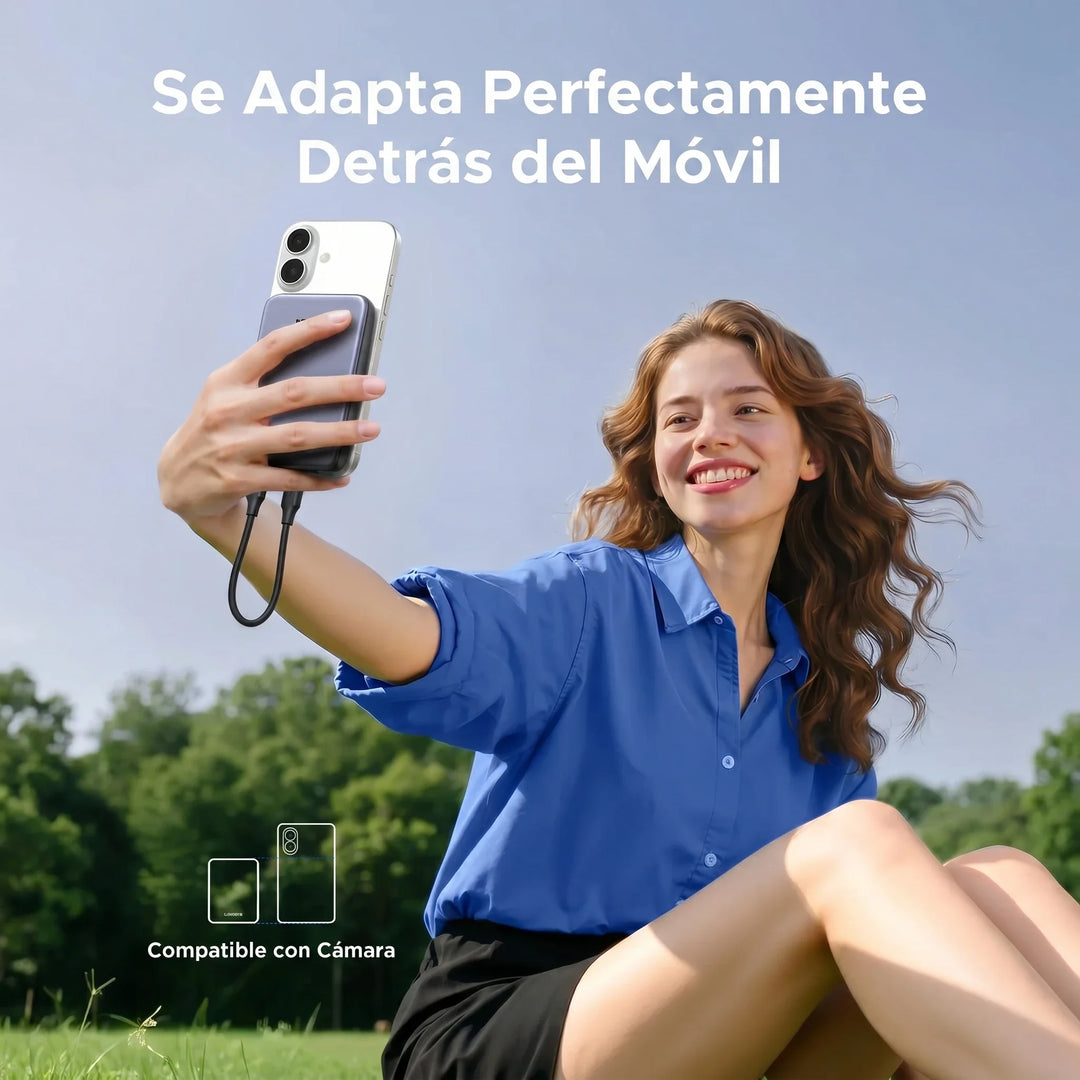 Power bank UGREEN de 20 W con carga rápida bidireccional PB507