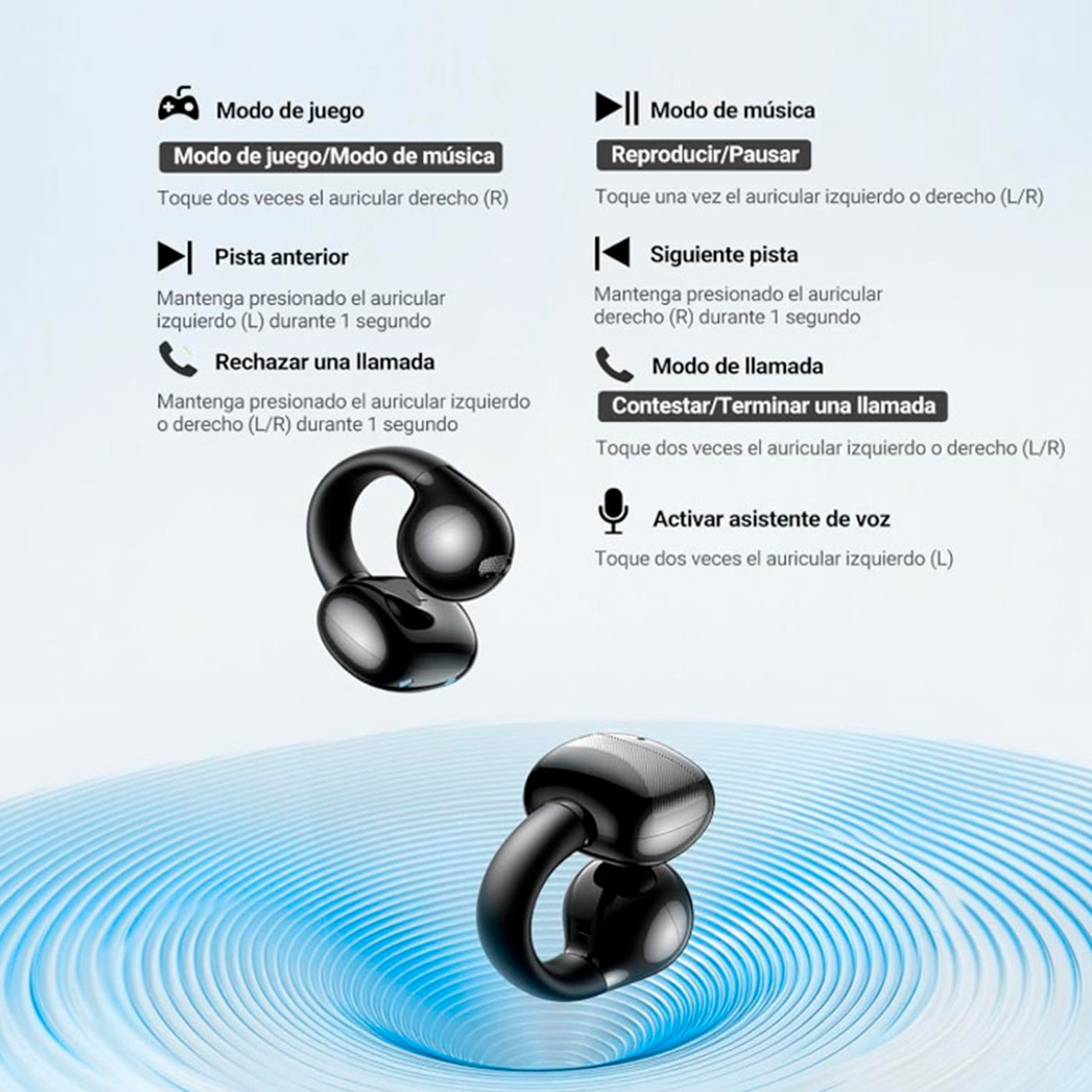 Audífonos inalámbricos UGREEN HiTune S3 True Wireless Earbuds WS209