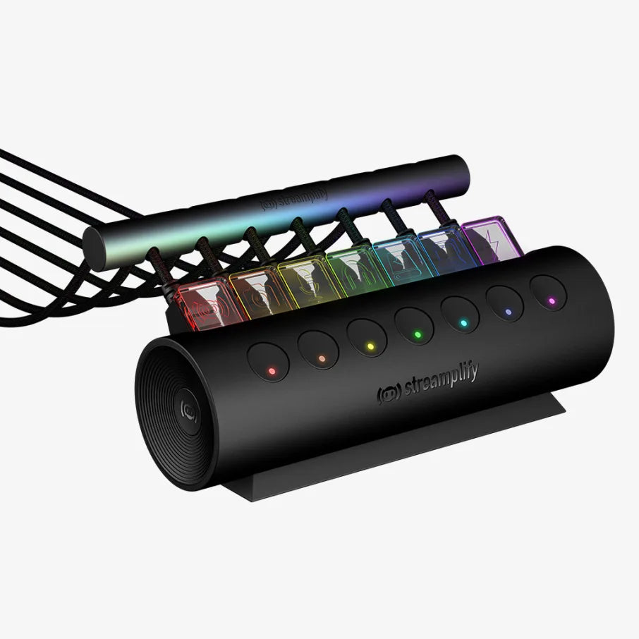 Hub Streamplify HUB  CTRL 7 -RGB-US-FBK 7puertos USB