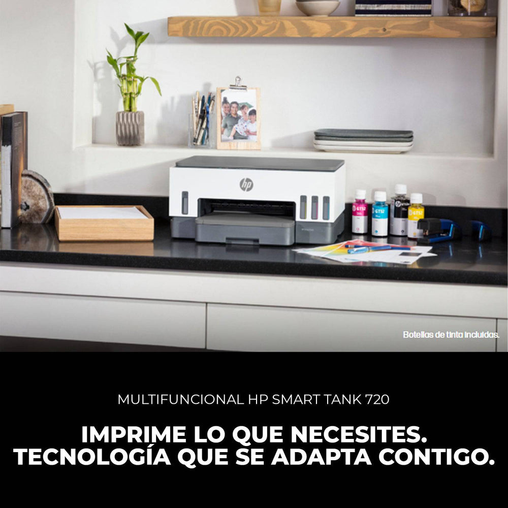 Impresora Hp Smart Tank 720 Multifuncional usb 2.0 Wifi BT - Achorao