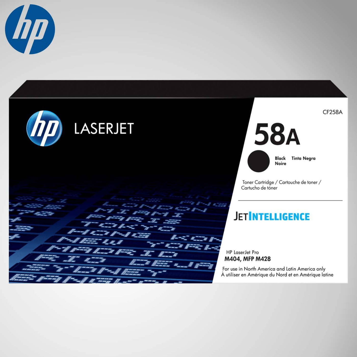 Cartucho de tinta HP 58A Black LaserJet Toner Cartridge - Achorao