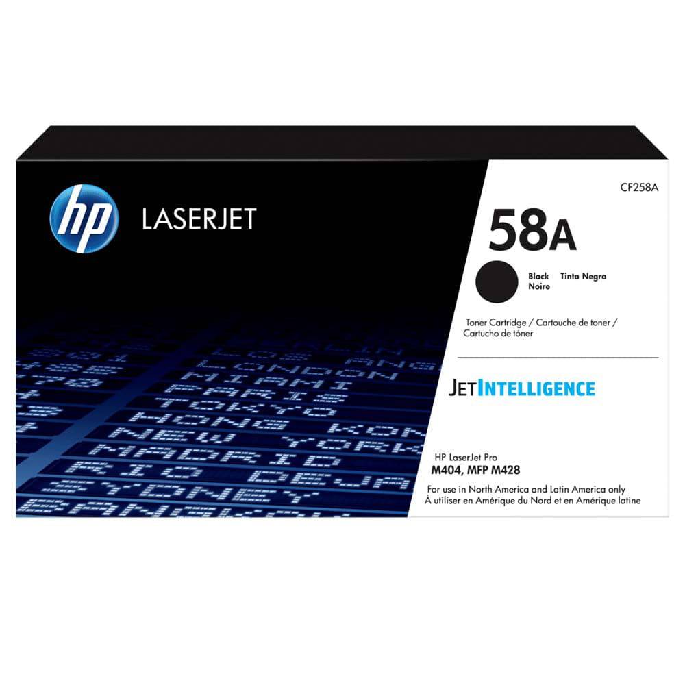 Cartucho de tinta HP 58A Black LaserJet Toner Cartridge - Achorao