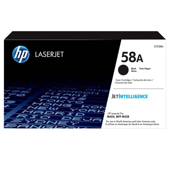 Cartucho de tinta HP 58A Black LaserJet Toner Cartridge - Achorao