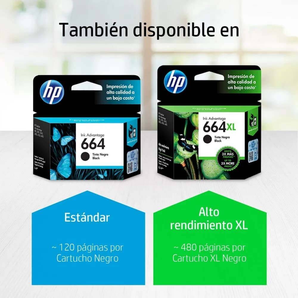 Cartucho de tinta HP 664 Original Ink - Achorao