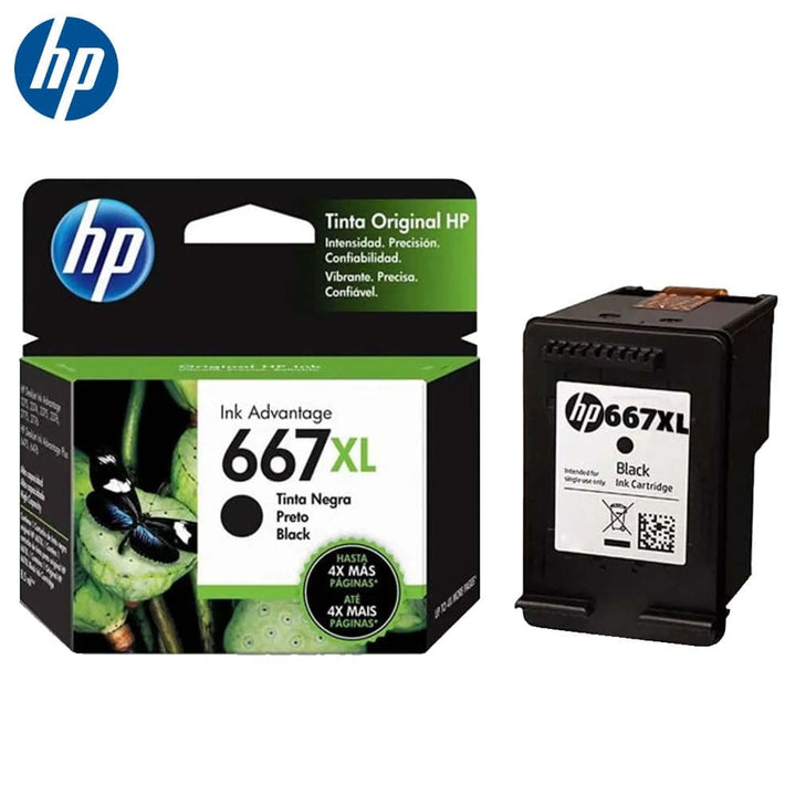 Cartucho de tinta HP 667XL Original Ink - Achorao