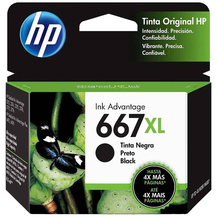 Cartucho de tinta HP 667XL Original Ink - Achorao