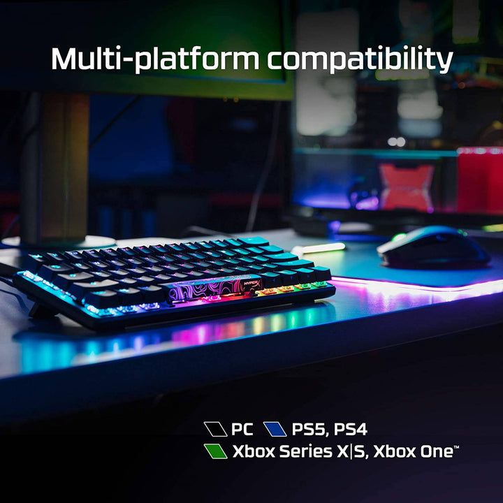 Teclado Gamer HyperX Alloy Origins 60% Mecánico USB-C RGB(P163B) - Achorao