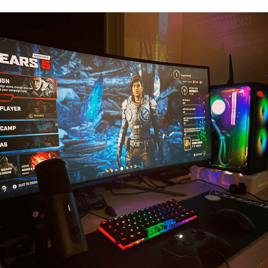 Teclado Gamer HyperX Alloy Origins 60% Mecánico USB-C RGB(P163B) - Achorao