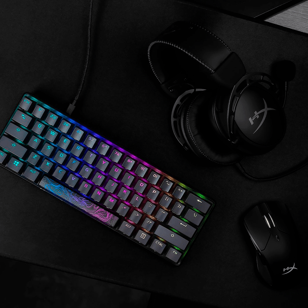Teclado Gamer HyperX Alloy Origins 60% Mecánico USB-C RGB(P163B) - Achorao