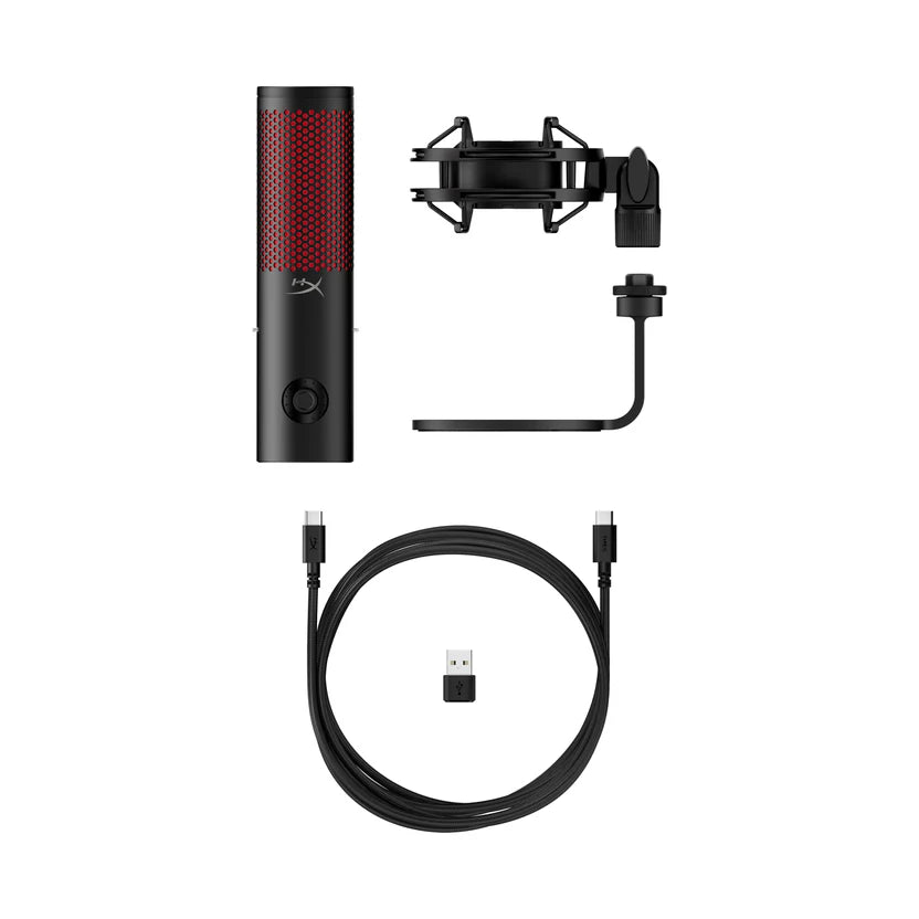 Micrófono HyperX QuadCast 2 BK Mic USB - Achorao