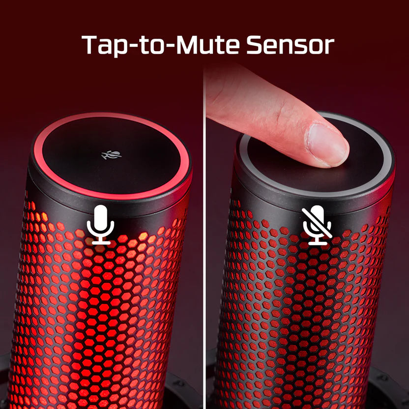 Micrófono HyperX QuadCast 2 BK Mic USB - Achorao