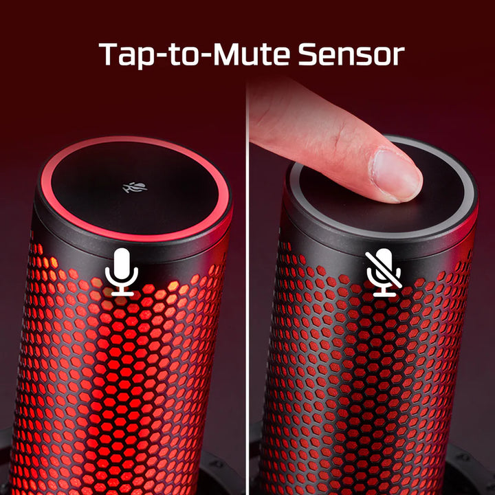 Micrófono HyperX QuadCast 2 BK Mic USB - Achorao