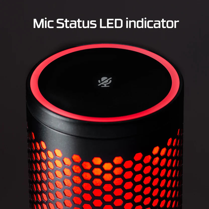 Micrófono HyperX QuadCast 2 BK Mic USB - Achorao