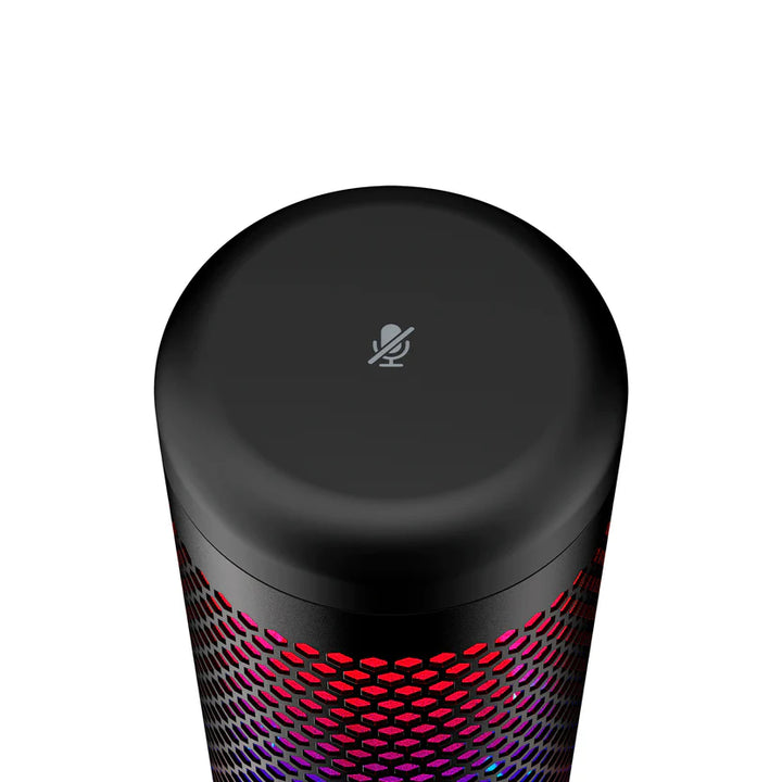 Micrófono Hyperx QuadCast S condensador USB rgb PC MAC PS5 PS4 - Achorao