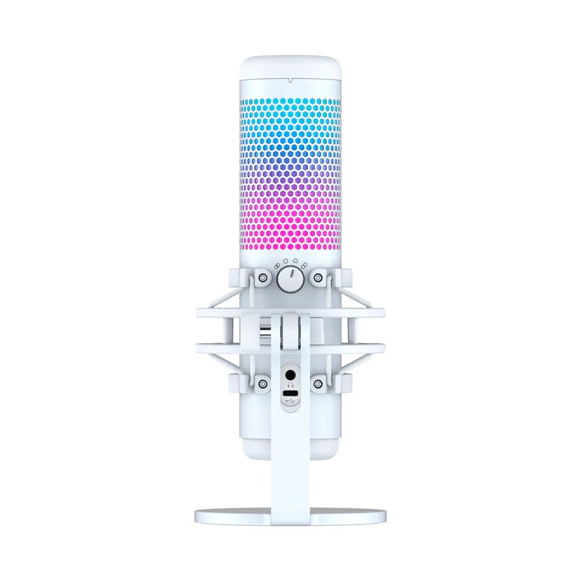 Micrófono Hyperx QuadCast S condensador USB rgb PC MAC PS5 PS4 - Achorao