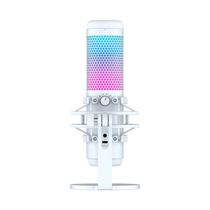 Micrófono Hyperx QuadCast S condensador USB rgb PC MAC PS5 PS4 - Achorao