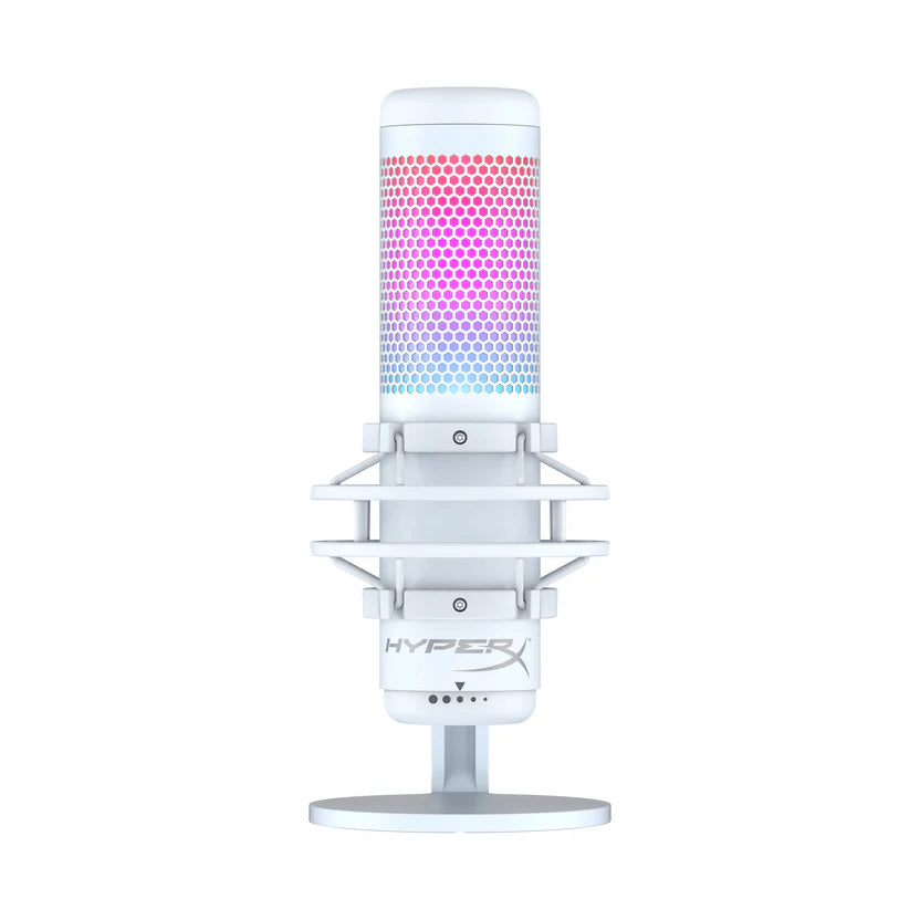 Micrófono Hyperx QuadCast S condensador USB rgb PC MAC PS5 PS4 - Achorao